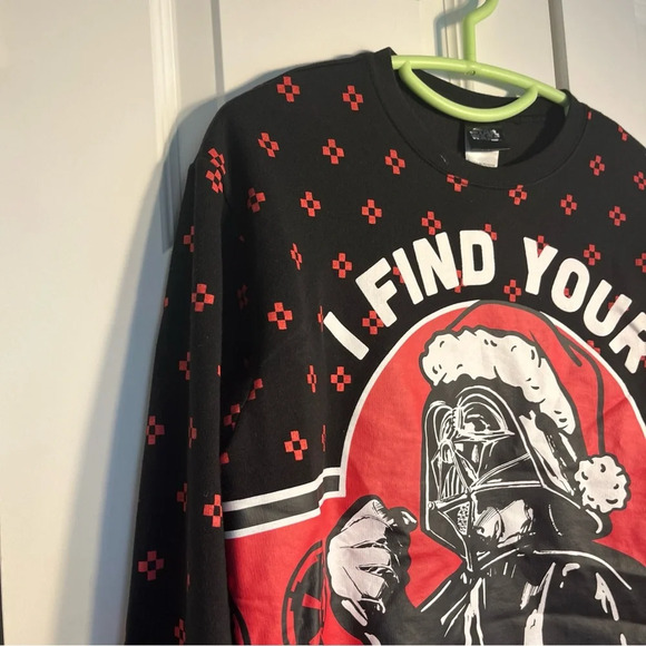 Darth Vader Ugly Christmas Sweater Star Wars Sweater Large - Picture 3 of 9